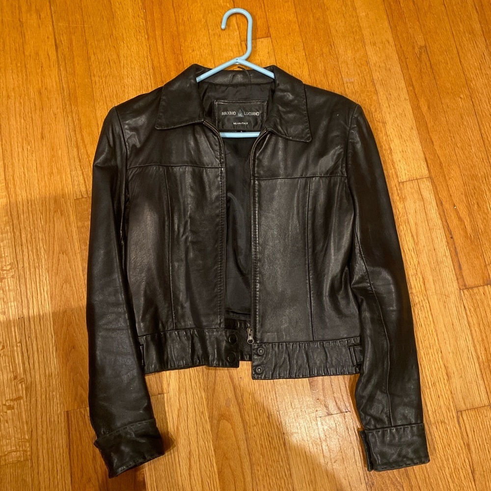 Maximo Luciano Vintage Leather Jacket
